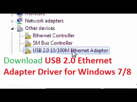 Usb to ethernet adapter driver windows 10